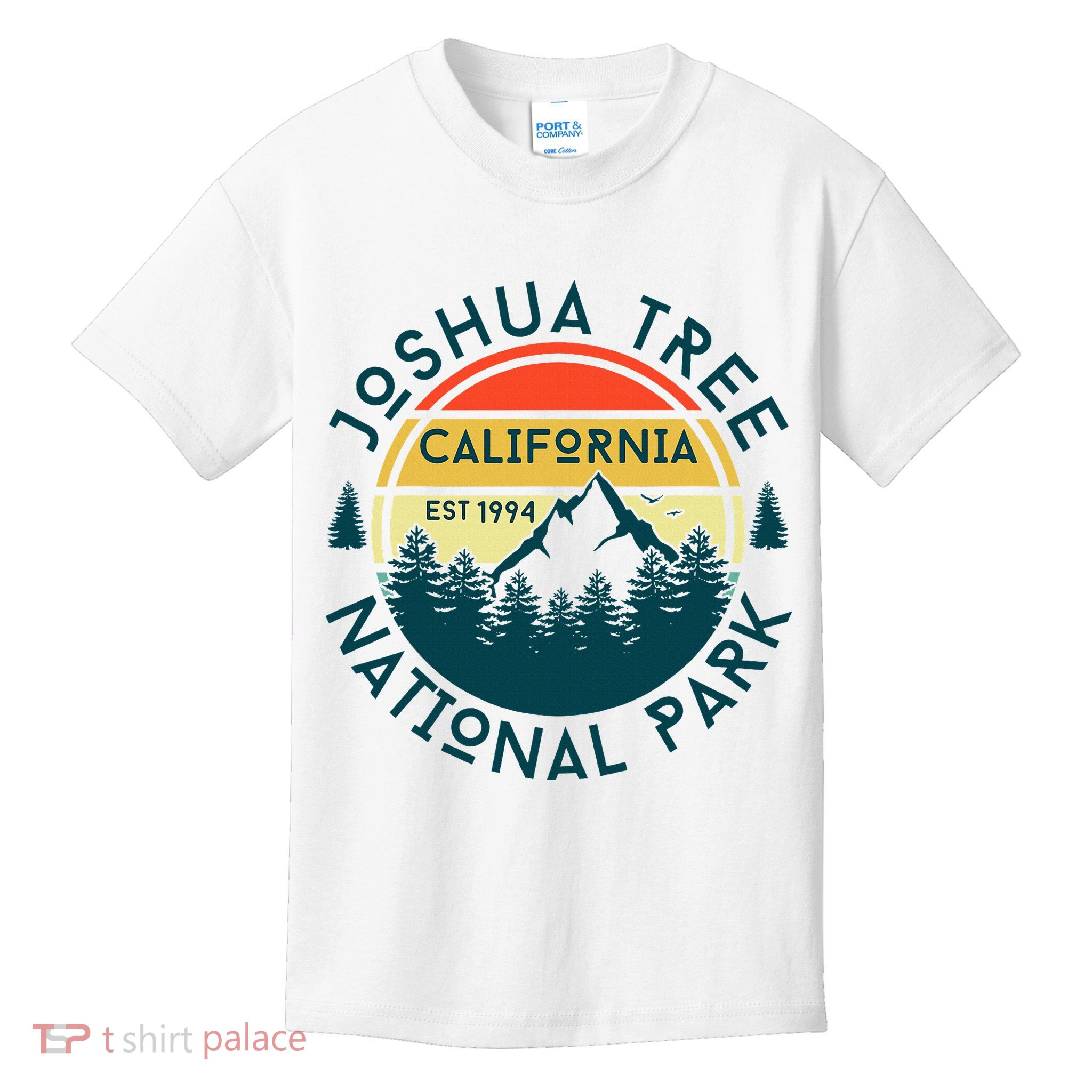 Joshua Tree National Park California Hiking Nature Outdoors Kids T-Shirt