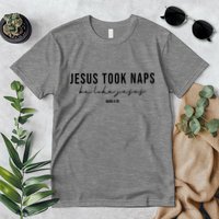 Jesus Took Naps Be Like Jesus Premium T-Shirt