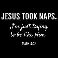 Jesus Took Naps I'm Just Trying Mark 4 38 Funny Faith Wool Snapback Cap
