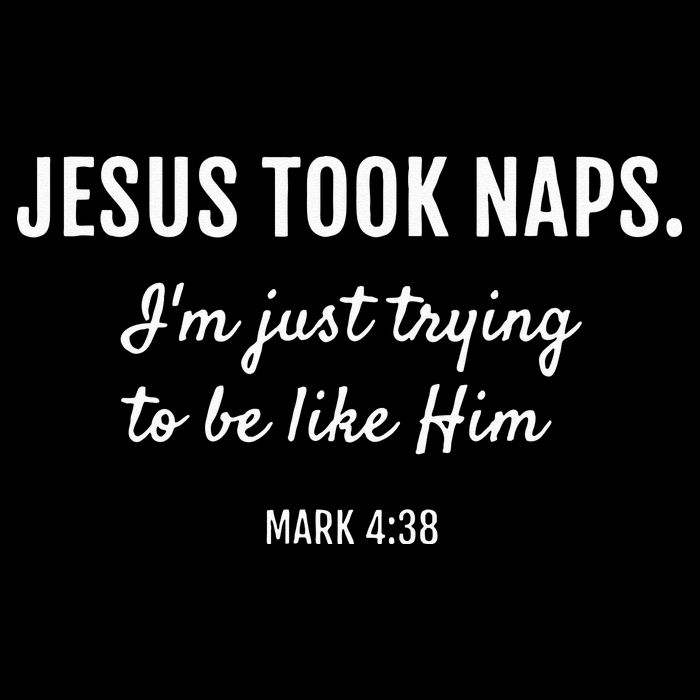 Jesus Took Naps I'm Just Trying Mark 4 38 Funny Faith Wool Snapback Cap