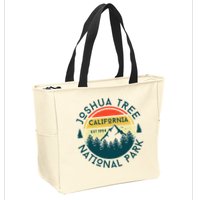 Joshua Tree National Park California Hiking Nature Outdoors Zip Tote Bag