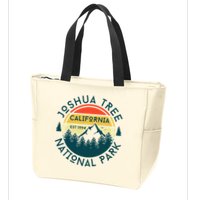 Joshua Tree National Park California Hiking Nature Outdoors Zip Tote Bag