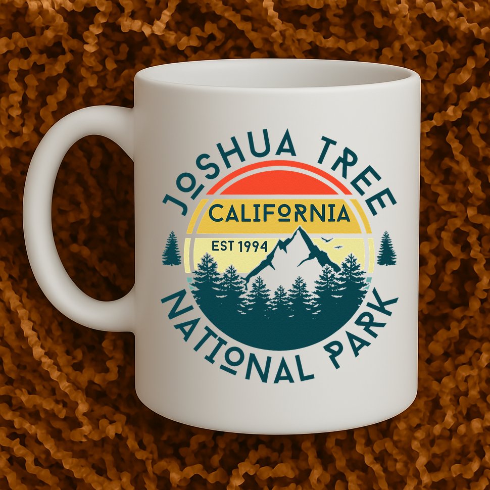 Joshua Tree National Park California Hiking Nature Outdoors Mug
