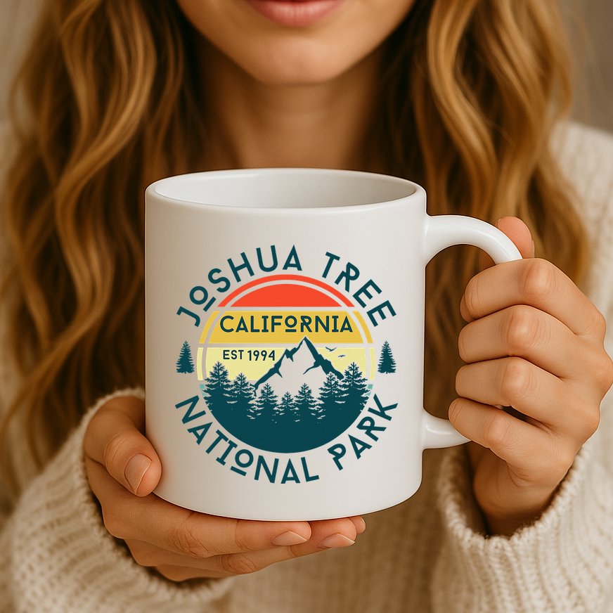 Joshua Tree National Park California Hiking Nature Outdoors Mug