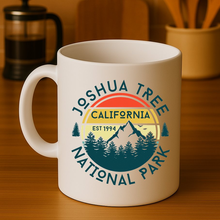 Joshua Tree National Park California Hiking Nature Outdoors Mug