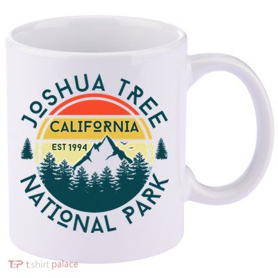 Joshua Tree National Park California Hiking Nature Outdoors 11oz C Handle Ceramic Mug