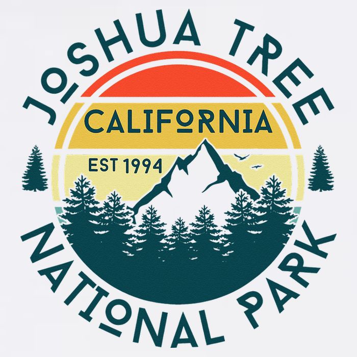 Joshua Tree National Park California Hiking Nature Outdoors Flat Bill Trucker Hat