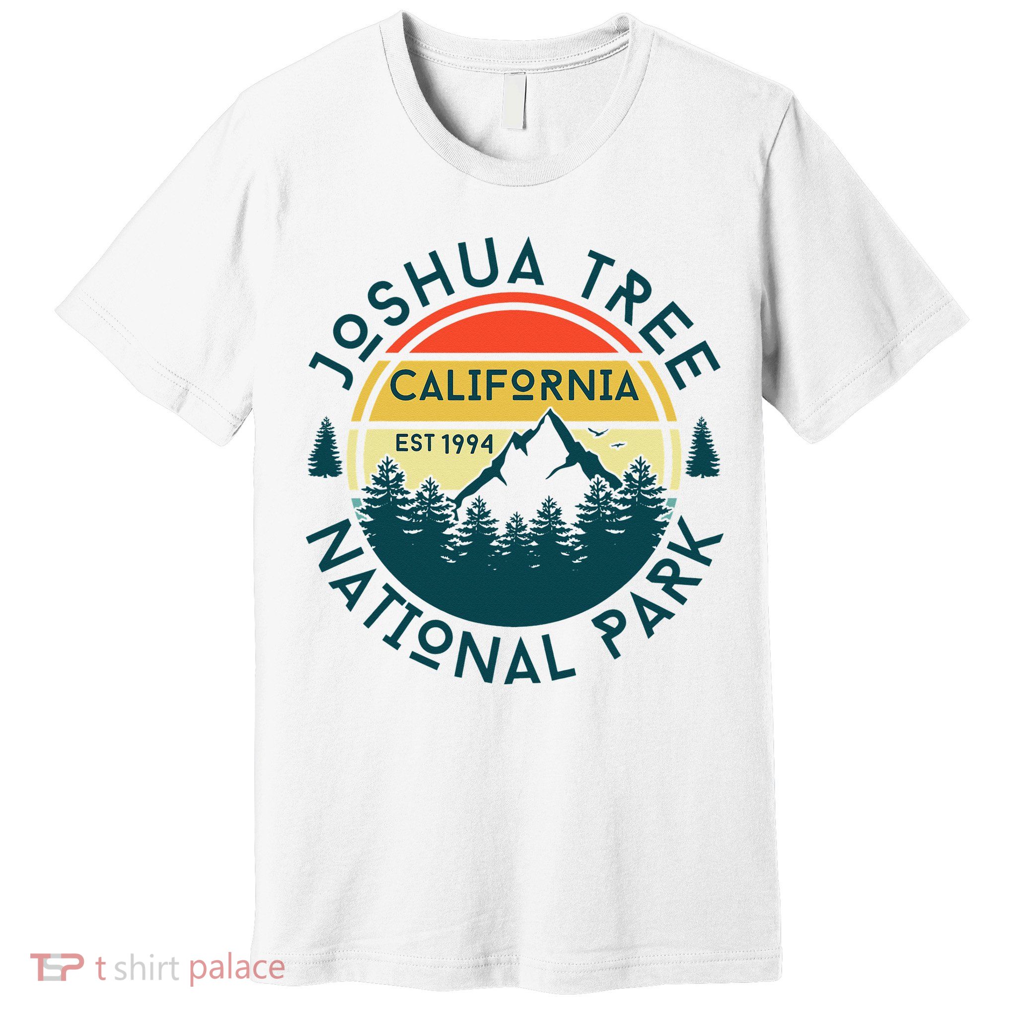 Joshua Tree National Park California Hiking Nature Outdoors Premium T-Shirt