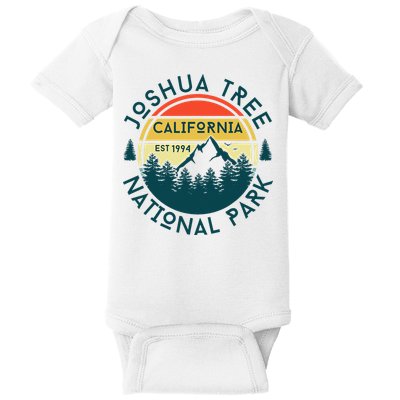Joshua Tree National Park California Hiking Nature Outdoors Baby Bodysuit