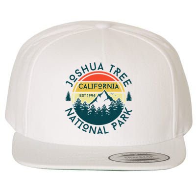 Joshua Tree National Park California Hiking Nature Outdoors Wool Snapback Cap