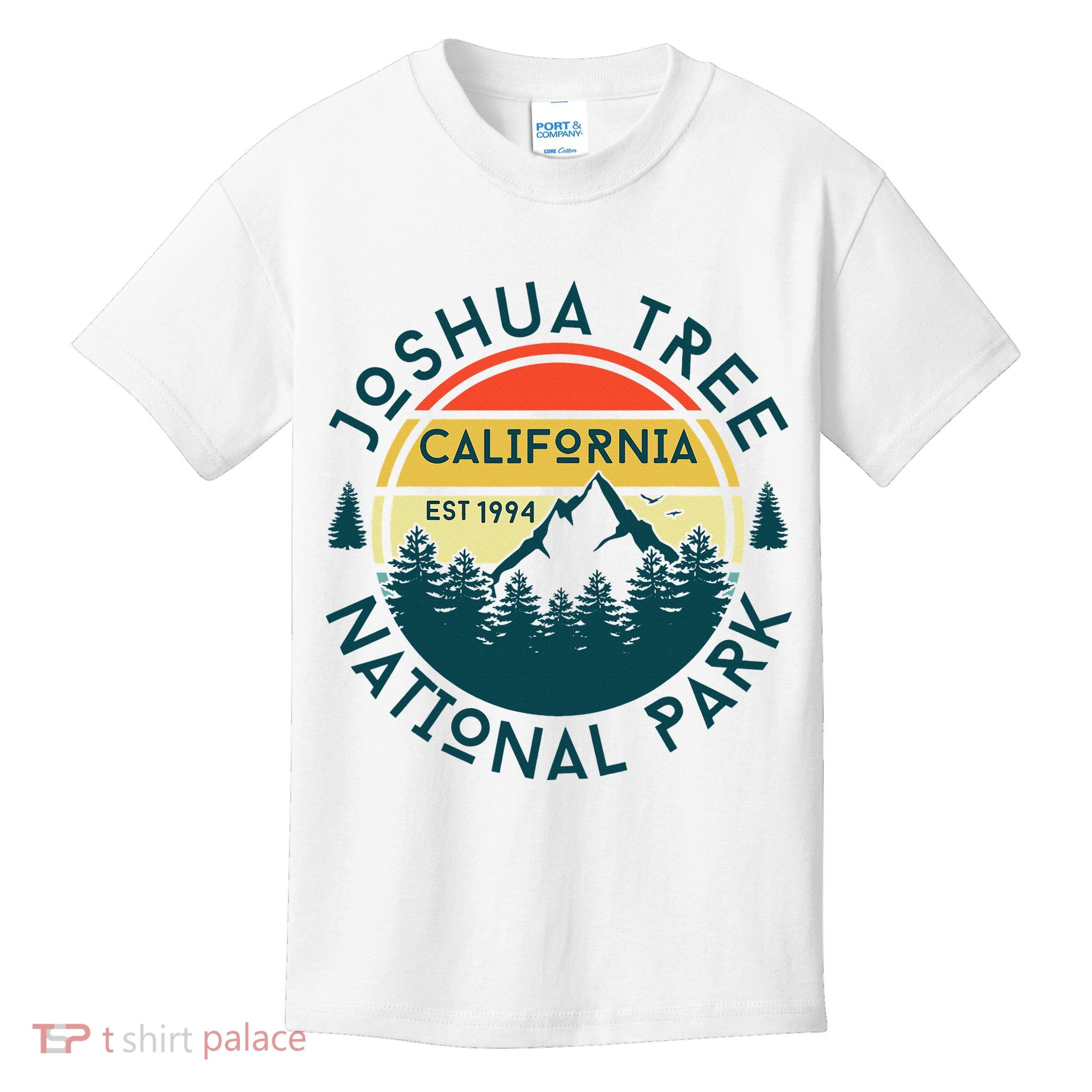 Joshua Tree National Park California Hiking Nature Outdoors Kids T-Shirt