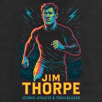Jim Thorpe Neon Iconic Athlete Hat