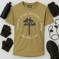 Joshua Tree National Park Retro Vintage Graphic Performance Shirt