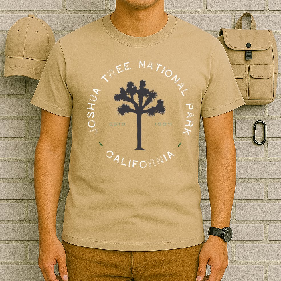 Joshua Tree National Park Retro Vintage Graphic T-Shirt