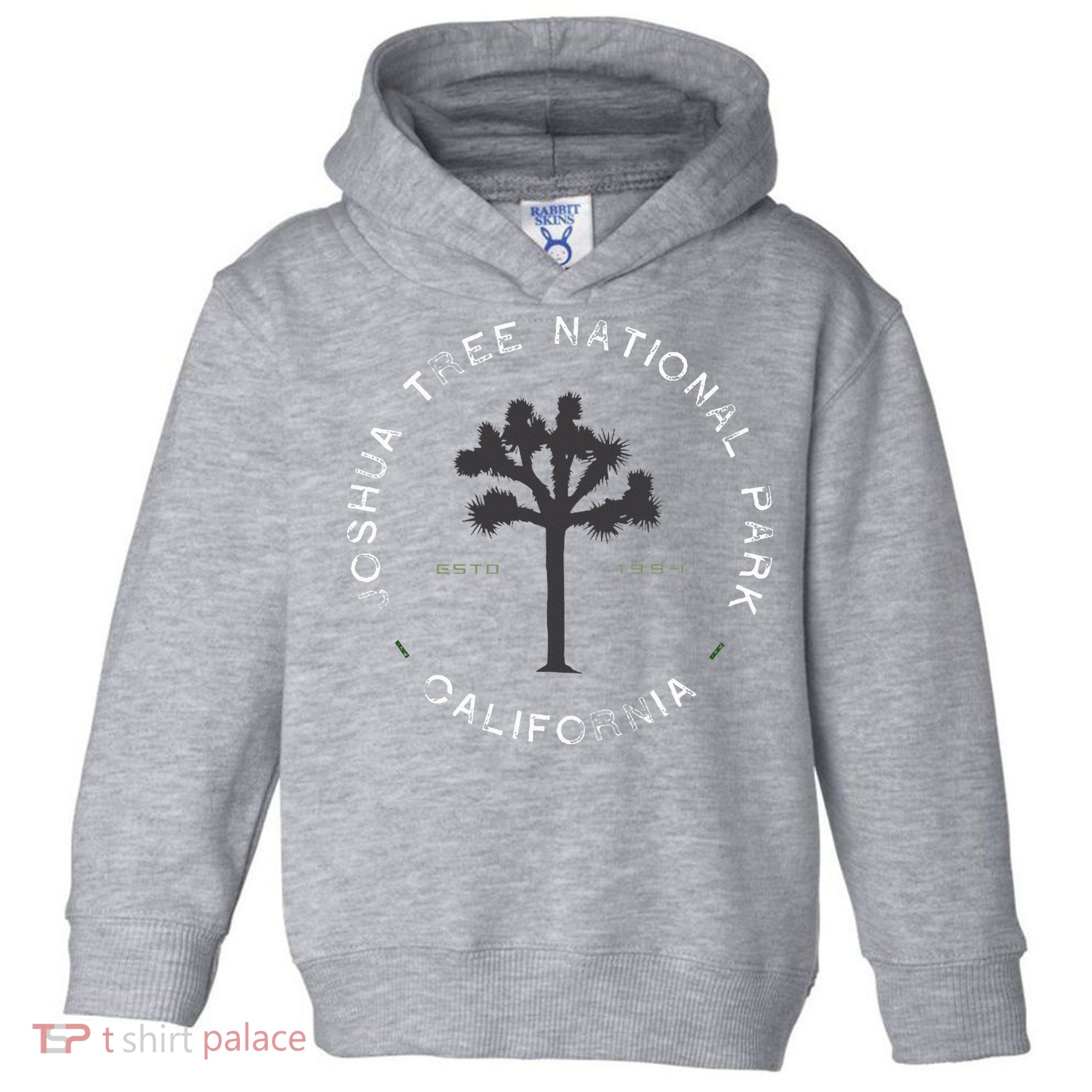 Joshua Tree National Park Retro Vintage Graphic Toddler Hoodie