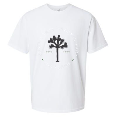 Joshua Tree National Park Retro Vintage Graphic Sueded Cloud Jersey T-Shirt
