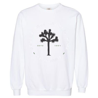 Joshua Tree National Park Retro Vintage Graphic Garment-Dyed Sweatshirt