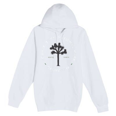 Joshua Tree National Park Retro Vintage Graphic Premium Pullover Hoodie