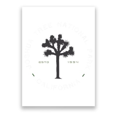 Joshua Tree National Park Retro Vintage Graphic Poster