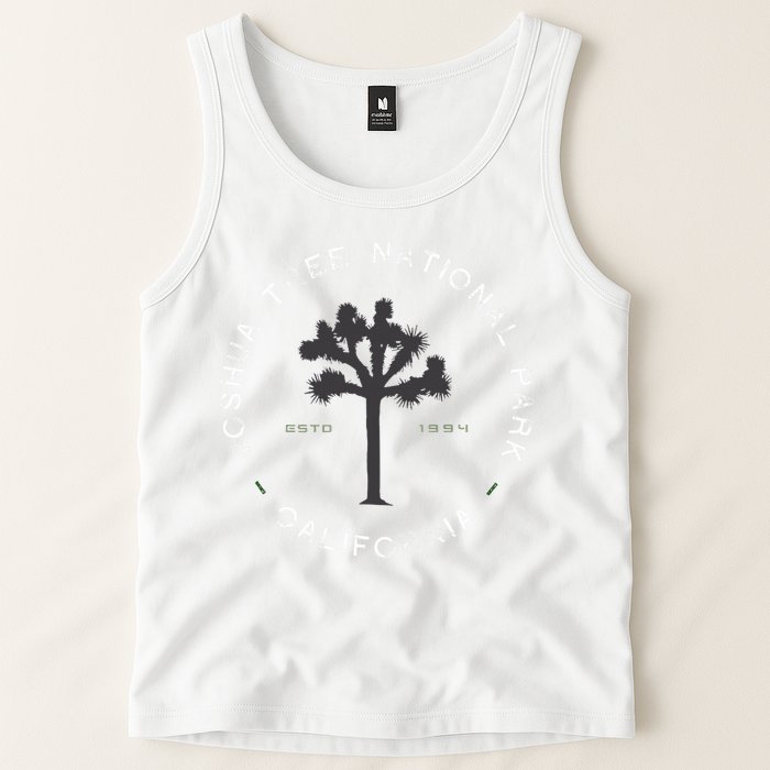 Joshua Tree National Park Retro Vintage Graphic Tank Top