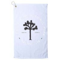 Joshua Tree National Park Retro Vintage Graphic Golf Towel