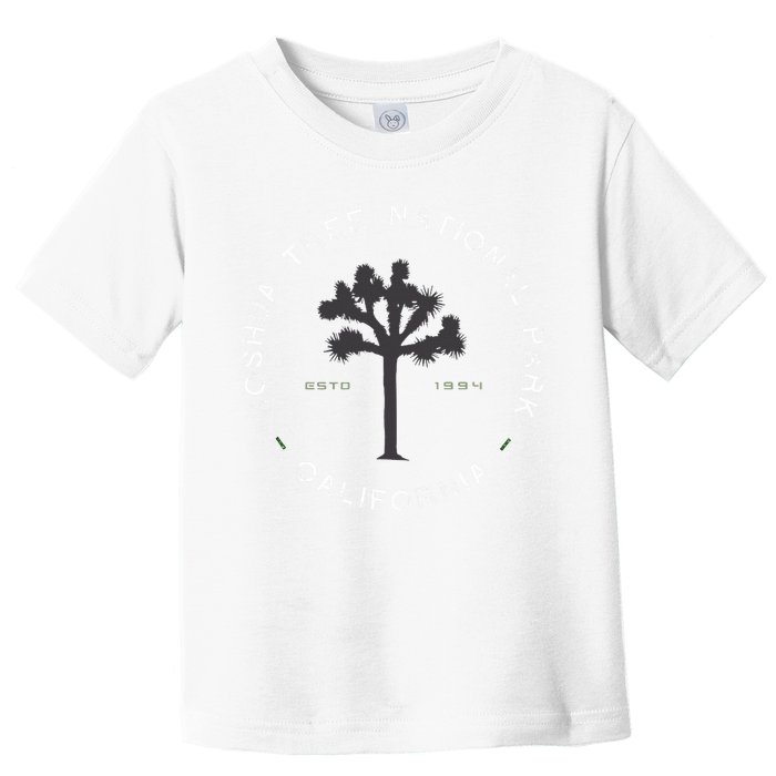 Joshua Tree National Park Retro Vintage Graphic Toddler T-Shirt