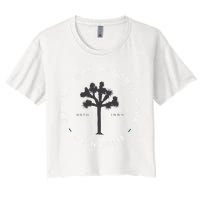 Joshua Tree National Park Retro Vintage Graphic Crop Top