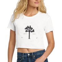 Joshua Tree National Park Retro Vintage Graphic Crop Top