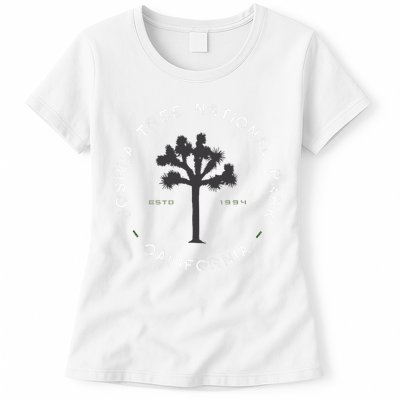 Joshua Tree National Park Retro Vintage Graphic Womens T-Shirt