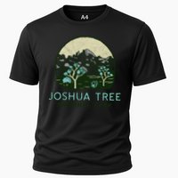 Joshua Tree National Park Vintage Mountains And Trees Sketch Gift Performance Shirt