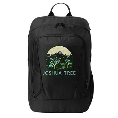 Joshua Tree National Park Vintage Mountains And Trees Sketch Gift City Backpack