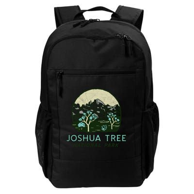 Joshua Tree National Park Vintage Mountains And Trees Sketch Gift Backpack