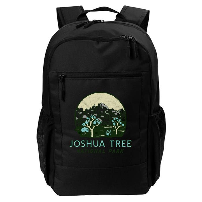 Joshua Tree National Park Vintage Mountains And Trees Sketch Gift Backpack