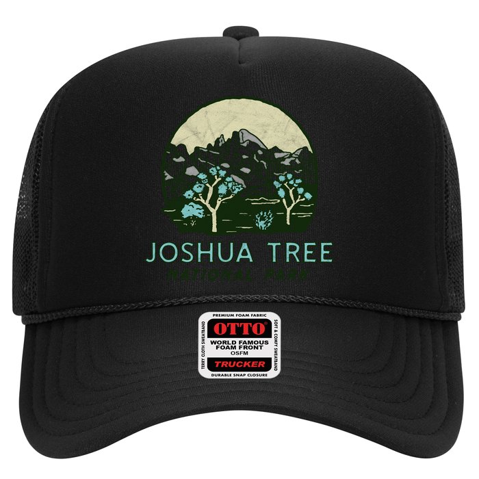 Joshua Tree National Park Vintage Mountains And Trees Sketch Gift Hat