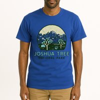 Joshua Tree National Park Vintage Mountains And Trees Sketch Gift Tall T-Shirt