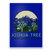 Joshua Tree National Park Vintage Mountains And Trees Sketch Gift Poster