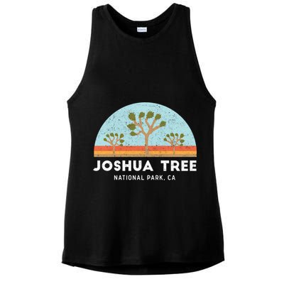 Joshua Tree National Park Meaningful Gift Ladies PosiCharge Tri-Blend Wicking Tank