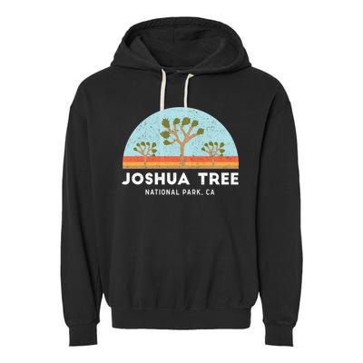 Joshua Tree National Park Meaningful Gift Garment-Dyed Fleece Hoodie