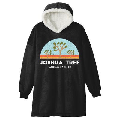 Joshua Tree National Park Meaningful Gift Hooded Wearable Blanket