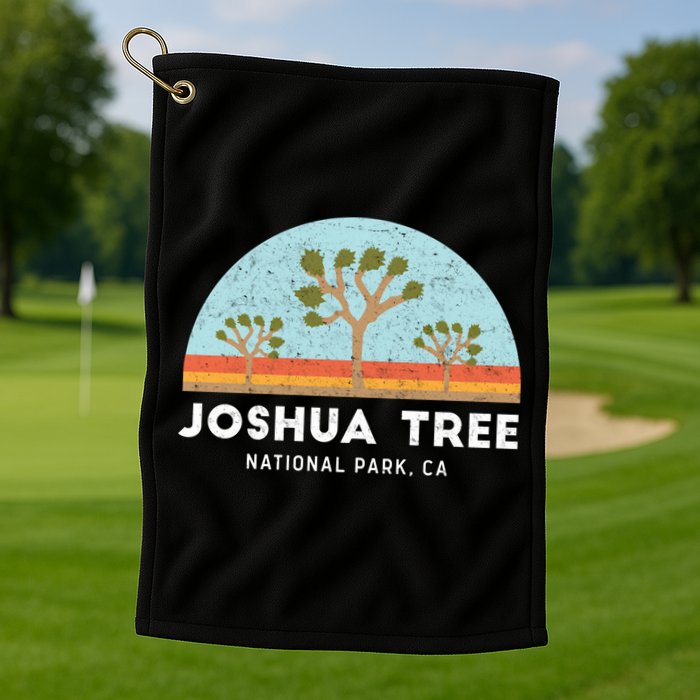Joshua Tree National Park Meaningful Gift Golf Towel