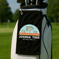 Joshua Tree National Park Meaningful Gift Golf Towel