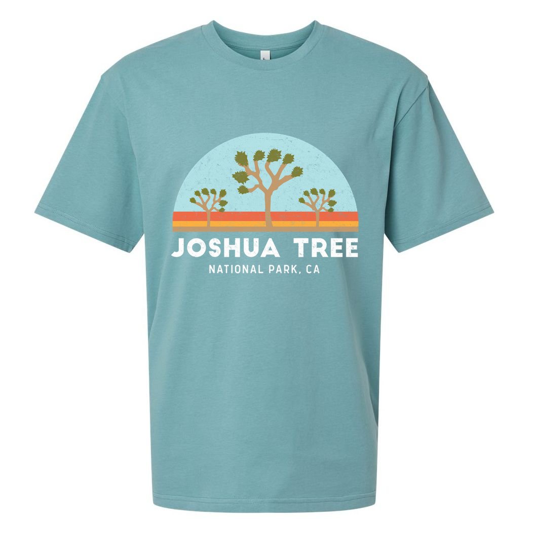 Joshua Tree National Park Meaningful Gift Sueded Cloud Jersey T-Shirt