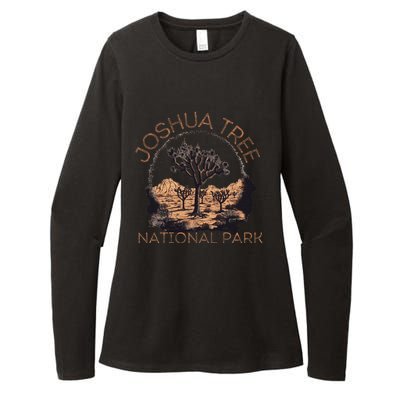 Joshua Tree National Park Landscape Joshua Tree Womens CVC Long Sleeve Shirt