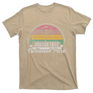 Joshua Tree National Park Retro Sunset Design T-Shirt