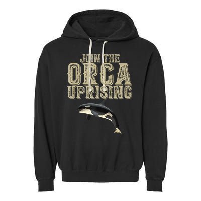 Join The Orca Uprising Garment-Dyed Fleece Hoodie
