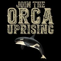 Join The Orca Uprising 7-Panel Snapback Hat