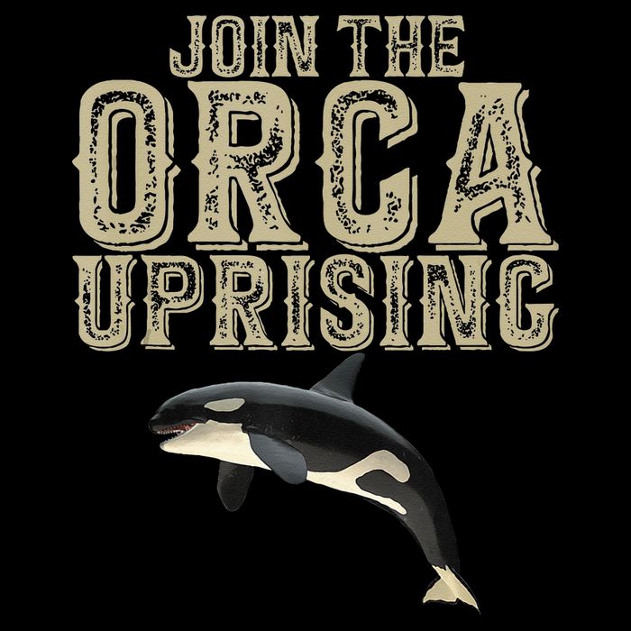 Join The Orca Uprising 7-Panel Snapback Hat