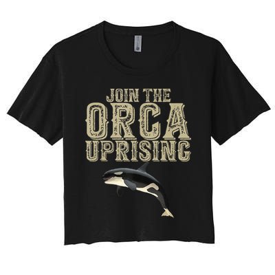 Join The Orca Uprising Crop Top