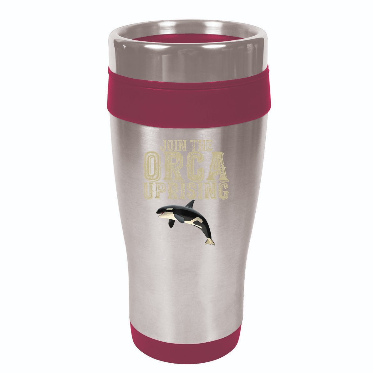 Join The Orca Uprising 16oz Travel Tumbler
