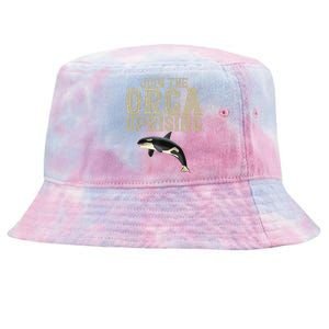 Join The Orca Uprising Tie-Dyed Bucket Hat